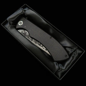 Canivete Dobrável NIGARA SG2 com cabo de micarta (97mm)