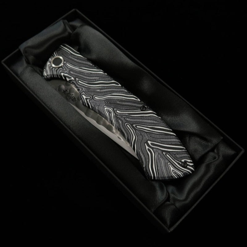 NIGARA Futakara cuchillo plegable SG2 con mango G10 (97 mm)
