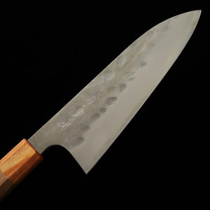 Miura MIURA Aogami nº 2 acabado nashiji Gyuto mango de nogal (210/240 mm)