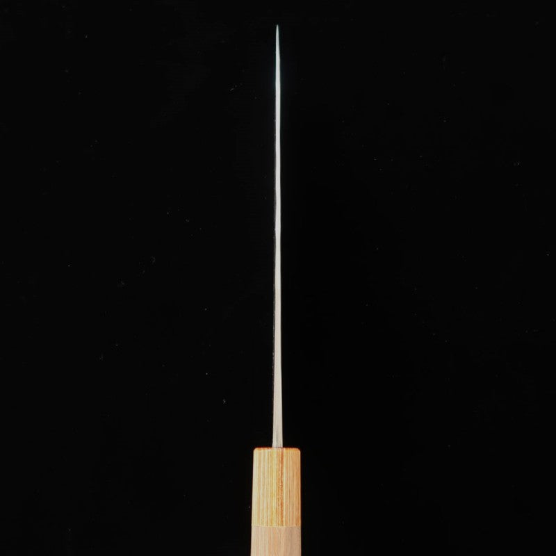 Miura MIURA Aogami nº 2 acabado nashiji Gyuto mango de nogal (210/240 mm)