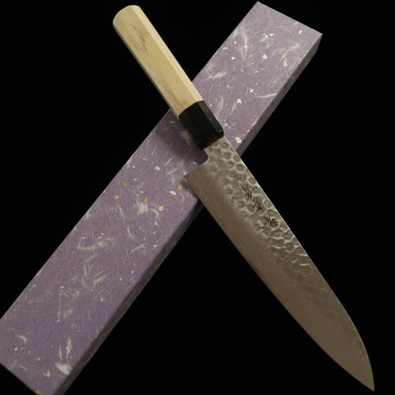 SAKAI TAKAYUKI - Gyuto damas martelé 45 couches (180-240mm)