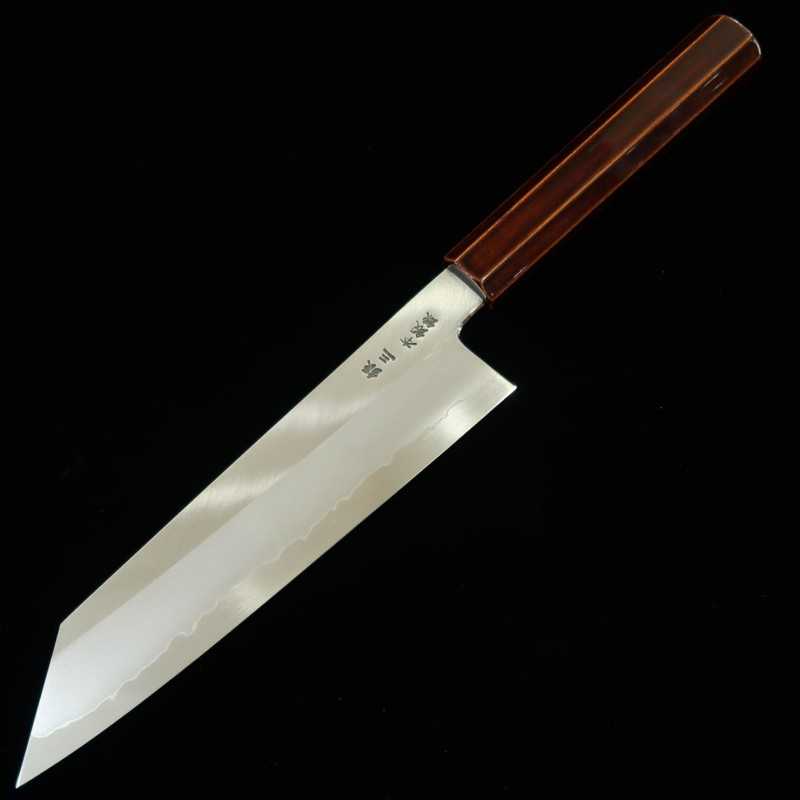 HADO Hado Gingami No.3 gyuto kiritsuke mango octogonal de sakura lacado kijiro (210/240 mm)