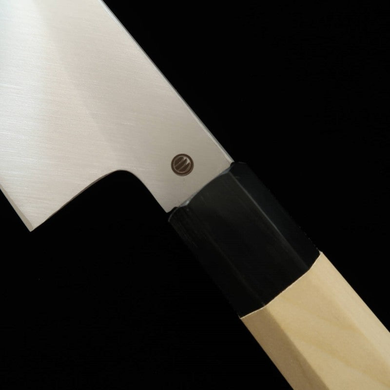 Hamokiri MIURA Shirogami nº 2 cabo octogonal em magnólia e chifre de búfalo (300mm)