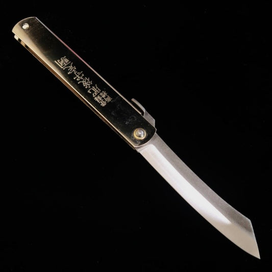 Japanese Folding knife HIGONOKAMI Blue steel No box (100/120mm)