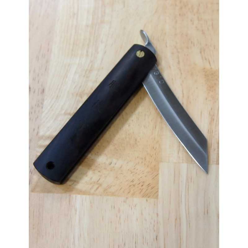 Nagao Kanekoma HIGONOKAMI [Série Woody] Higonokami VG10 Ironwood (70 mm)