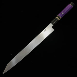 Yanagiba MIURA Obidama Kansho VG10 Mirror Finish Custom Handle (300mm) 