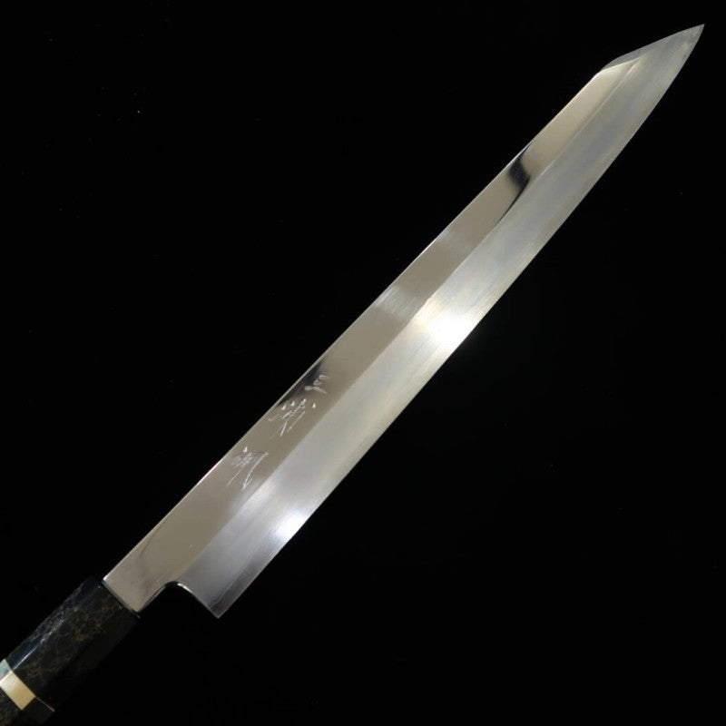 Yanagiba MIURA Obidama Kansho VG10 Mirror Finish Custom Handle (300mm) 