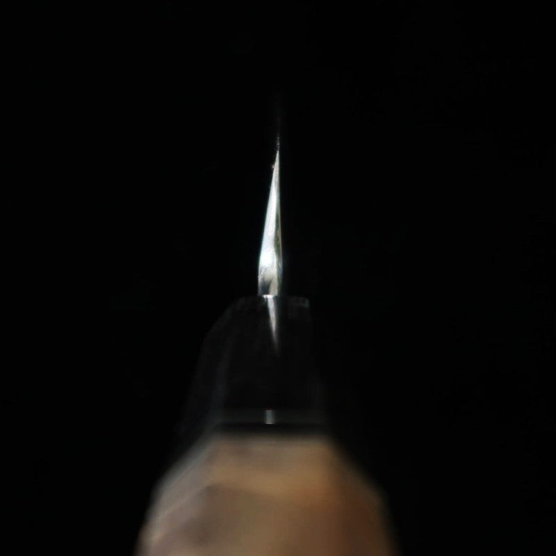 MIURA, Obidama, Yanagiba, VG10, Finition miroir, Manche bois stabilisé (300 mm)