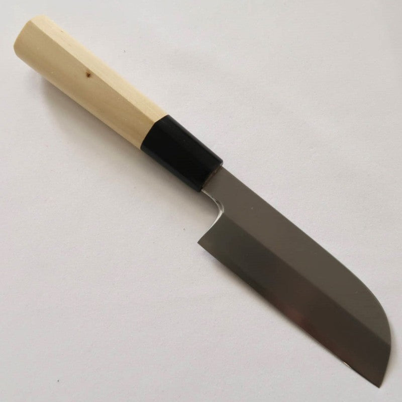 Mukimono MIURA, Shirogami No. 2 Steel, Kasumi Finish, Magnolia Octagonal Handle (105mm) 
