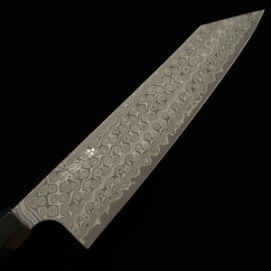 Gyuto NIGARA SG2 com padrão escuro Kiritsuki e cabo octogonal de teca (210/240mm)