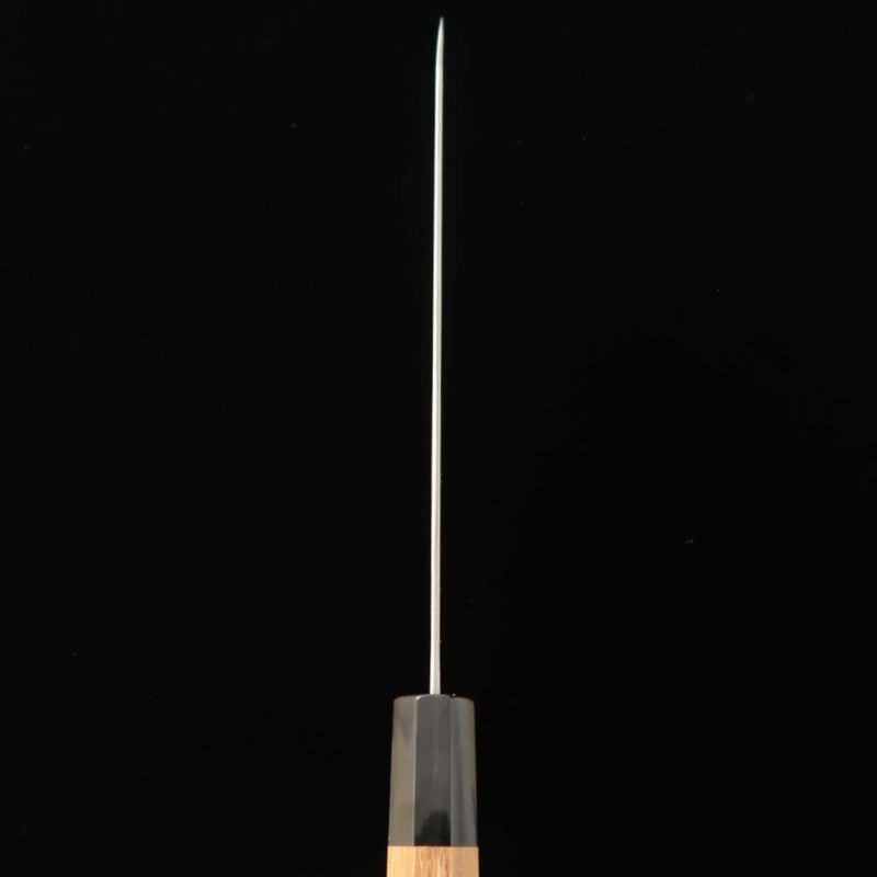 Gyuto NIGARA SG2 com padrão escuro Kiritsuki e cabo octogonal de teca (210/240mm)