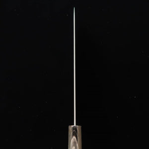 Kiritsuki Gyuto NIGARA SG2 com padrão escuro e cabo octogonal de ébano (210-270mm)