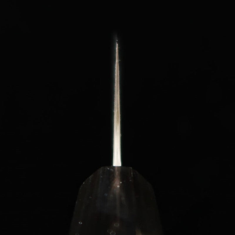 Kiritsuki Gyuto NIGARA SG2 com padrão escuro e cabo octogonal de ébano (210-270mm)