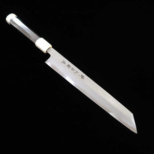 Kiritsuke SUISIN by Kenji Togashi Hakutan-ryu Shirogami No. 1 Lacquered sheath Ebony handle (270mm)