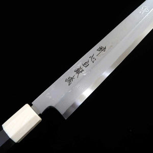 Kiritsuke SUISIN by Kenji Togashi Hakutan-ryu Shirogami No. 1 Lacquered sheath Ebony handle (270mm)