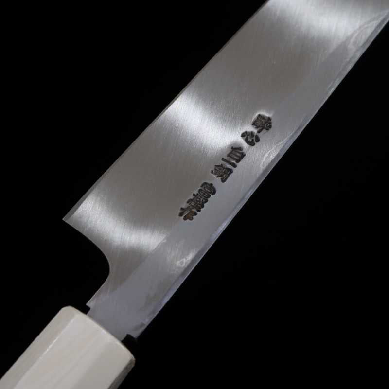 Kiritsuke SUISIN by Kenji Togashi Hakutan-ryu Shirogami No. 1 Lacquered sheath Ebony handle (270mm)