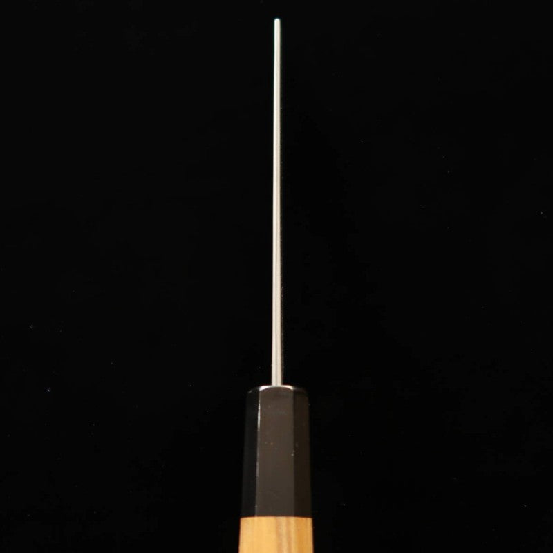 二唐刃物鍛造所 NIGARA 切付菜切 SG2 暗紋 ダマスカス チークハンドル (180mm)