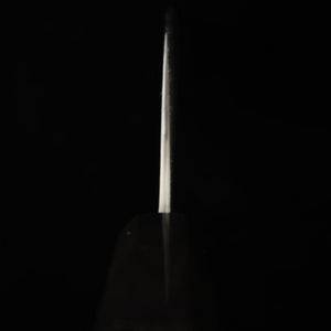 NIGARA Nakiri SG2 Anmon Damascus Buffalo Ebony Octagonal Handle (180mm) 