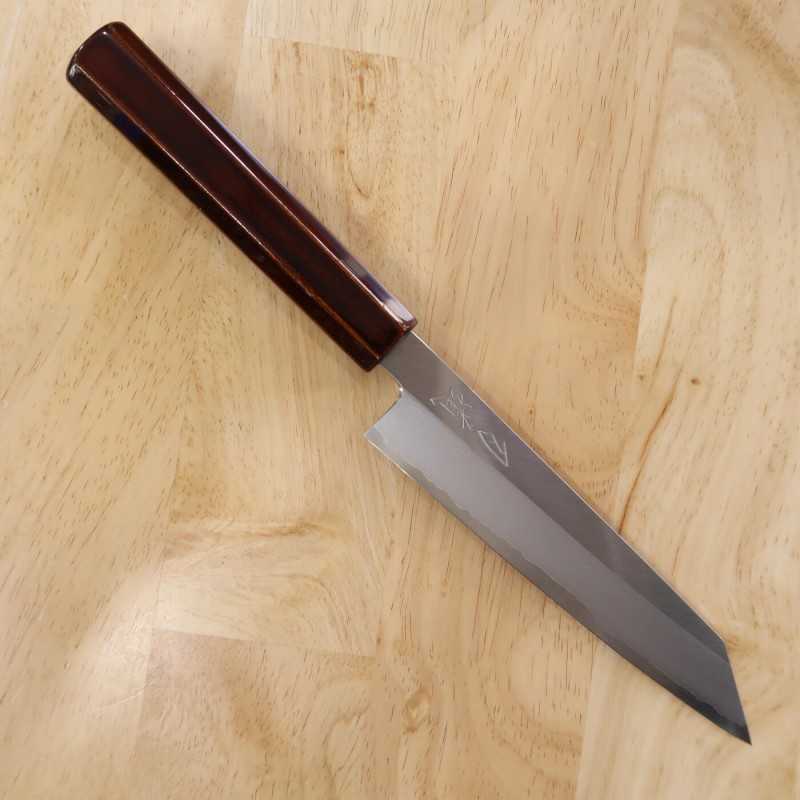 Hado Gin3 Kiritsuke Petty Cabo Octogonal de Cerejeira Laqueado (150mm)