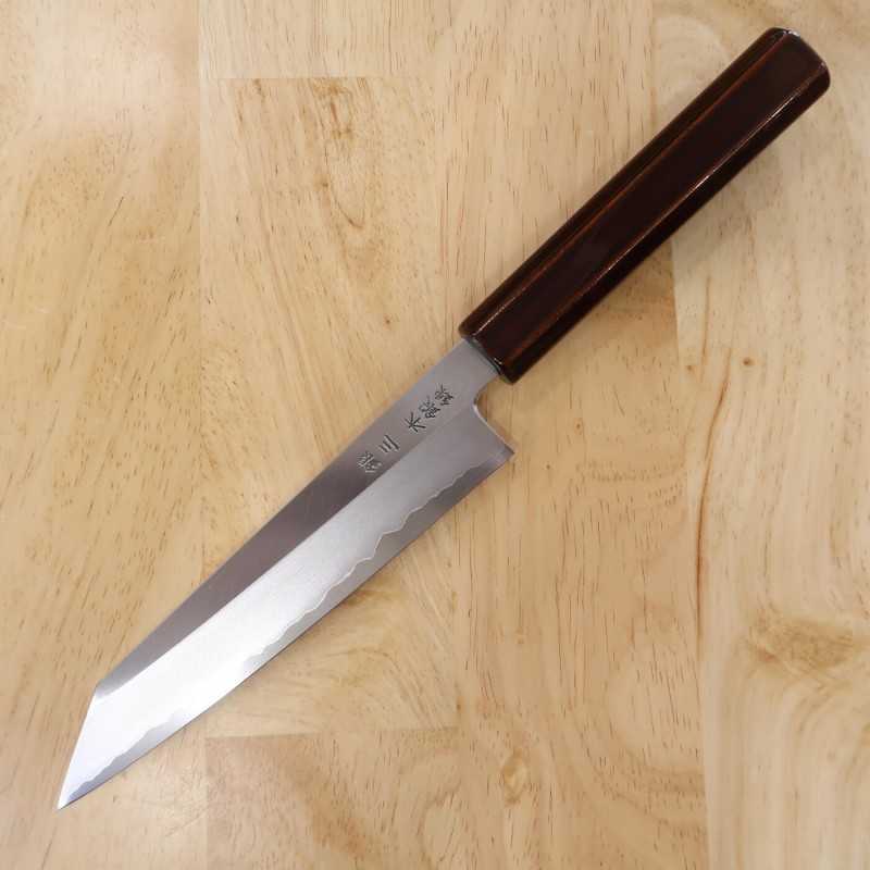 Hado Gin3 Kiritsuke Petty Cabo Octogonal de Cerejeira Laqueado (150mm)