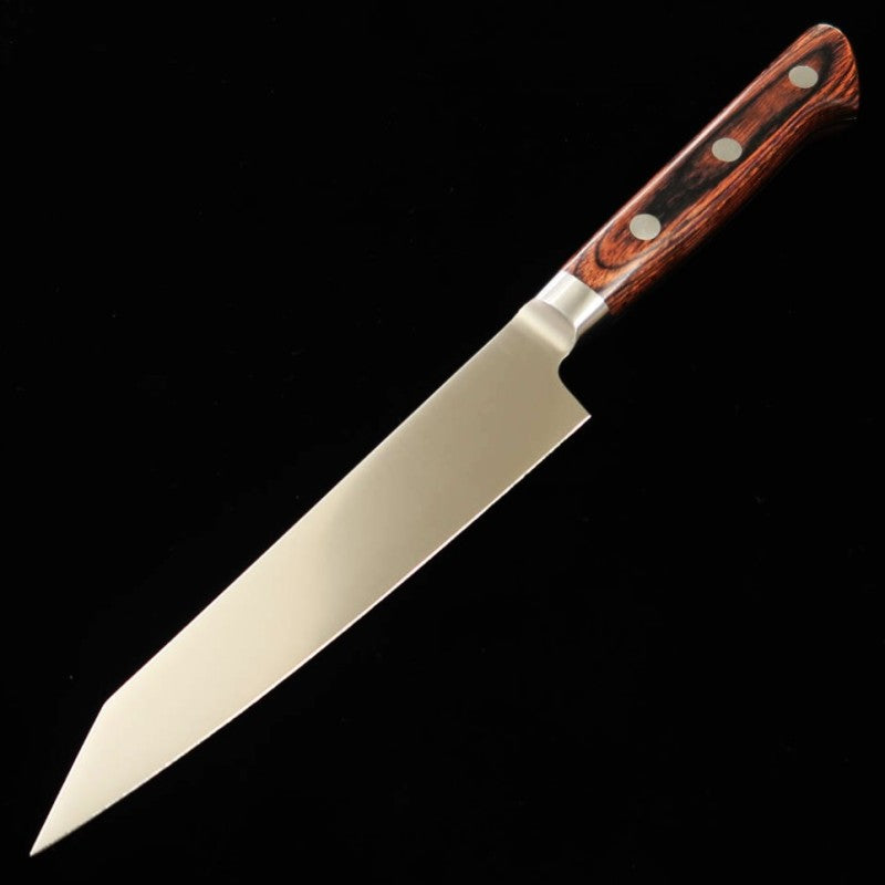 三浦 MIURA 切付ペティ AUS8 マホガニー柄 (145mm)