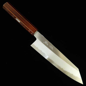 Kiritsuke Santoku HADO Ginsan with Kijiro Cherry Octagonal Handle (180mm)