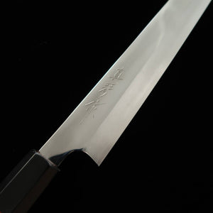 TADOKORO HAMONO Tadokoro Makotosaku, acabado espejo, Gingami No.3, sujihiki kiritsuke, mango de palisandro rojo (270 mm)