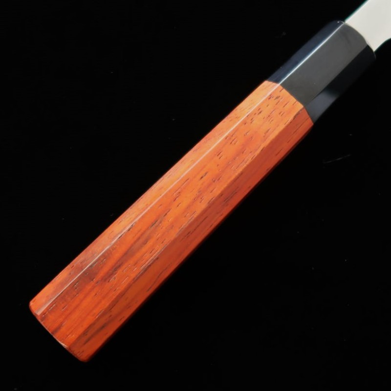 TADOKORO HAMONO Tadokoro Makotosaku, acabado espejo, Gingami No.3, sujihiki kiritsuke, mango de palisandro rojo (270 mm)