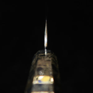 Sujihiki TADOKORO HAMONO Makoto Mirror Finish Aogami No. 2 Kiritsuke with Stabilized Wood Handle (300mm) 