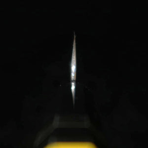 Kiritsuke Sujihiki TADOKORO Aogami nº 2 acabamento espelhado cabo personalizado (300mm)