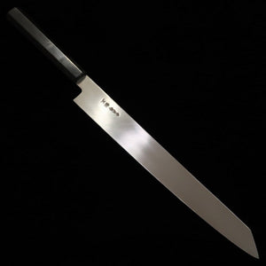 Kiritsuke Yanagiba Miura Obidama para canhotos Inox Ginsan cabo em ébano (270/300mm)