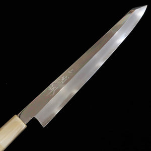 MIURA Obidama Yanagiba Kiritsuke, finition miroir, Gin-san n°3, manche octogonal en magnolia (300 mm)