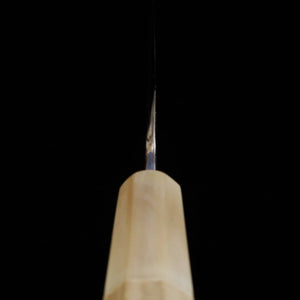 MIURA Obidama Yanagiba Kiritsuke, finition miroir, Gin-san n°3, manche octogonal en magnolia (300 mm)