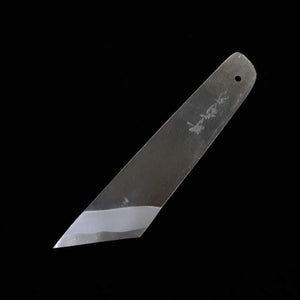 SAKAI KIKUMORI, Betsuuchi, couteau à anguille large pour gaucher, style Osaka, Aogami n°2, (65 mm)