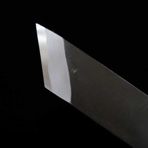 SAKAI KIKUMORI, Betsuuchi, couteau à anguille large pour gaucher, style Osaka, Aogami n°2, (65 mm)