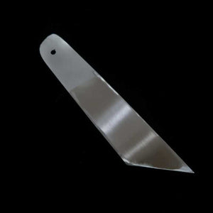 SAKAI KIKUMORI, Betsuuchi, couteau à anguille large pour gaucher, style Osaka, Aogami n°2, (65 mm)