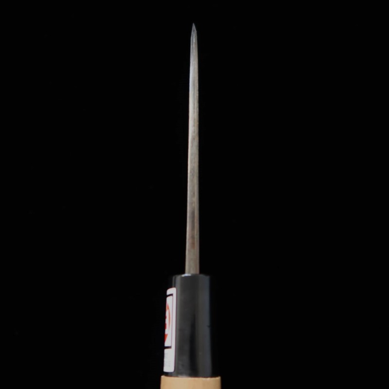 Ajikiri IKENAMI HAMONO Shirogami Nº 1 Cabo em Sakura (90mm)