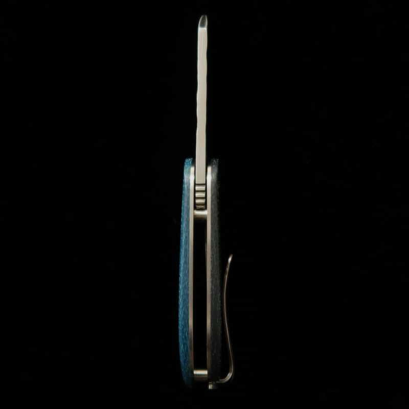 Canivete MCUSTA VG-10 Damasco MC-0212D Azul/Preto (45mm)