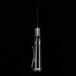 Canivete MCUSTA VG-10 Damasco MC-0212D Azul/Preto (45mm)