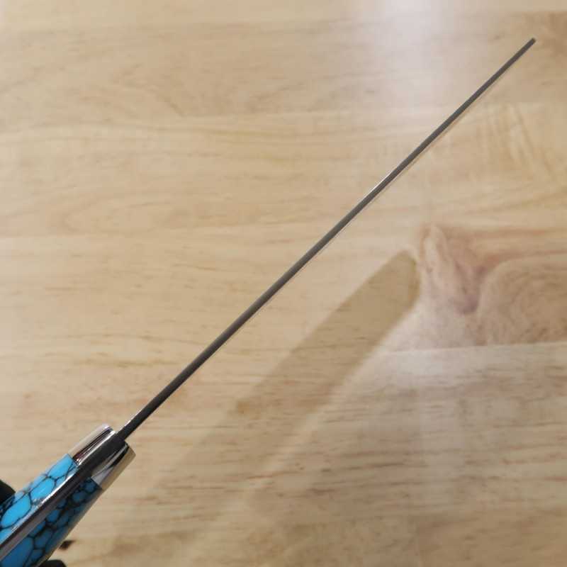 Saji Takeshi SAJI TAKESHI Nakiri R2 Finition Diamant Turquoise Bleue (180 mm)