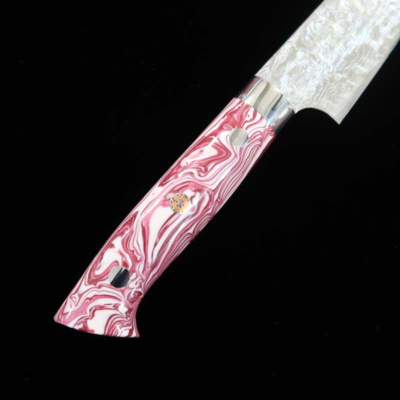 Petty TAKESHI SAJI R2 Acabamento Diamante Vermelho e Branco Turquesa (135/150mm)