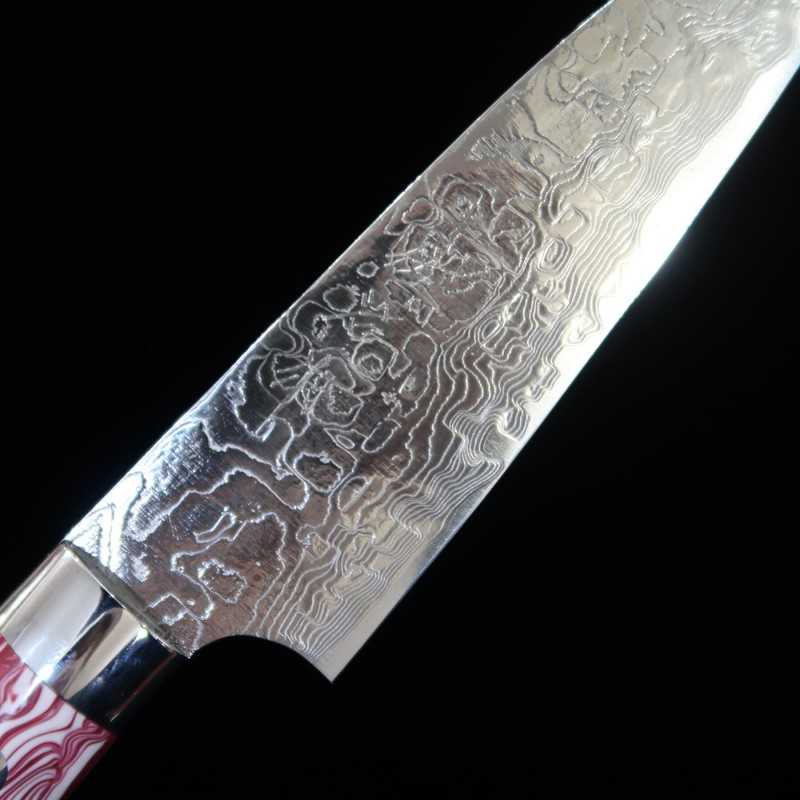 Petty TAKESHI SAJI R2 Acabamento Diamante Vermelho e Branco Turquesa (135/150mm)