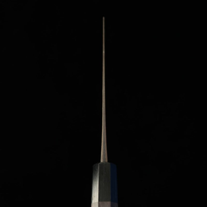 Nakiri ANRYU Aogami super martelado acabamento preto cabo octogonal em jacarandá (165mm)
