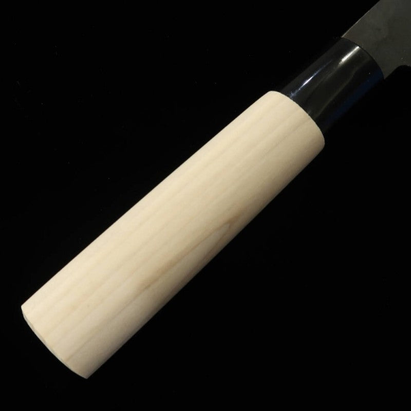 Hidari Yorimitsu Nakiri acier SK finition noire manche en magnolia (170 mm)