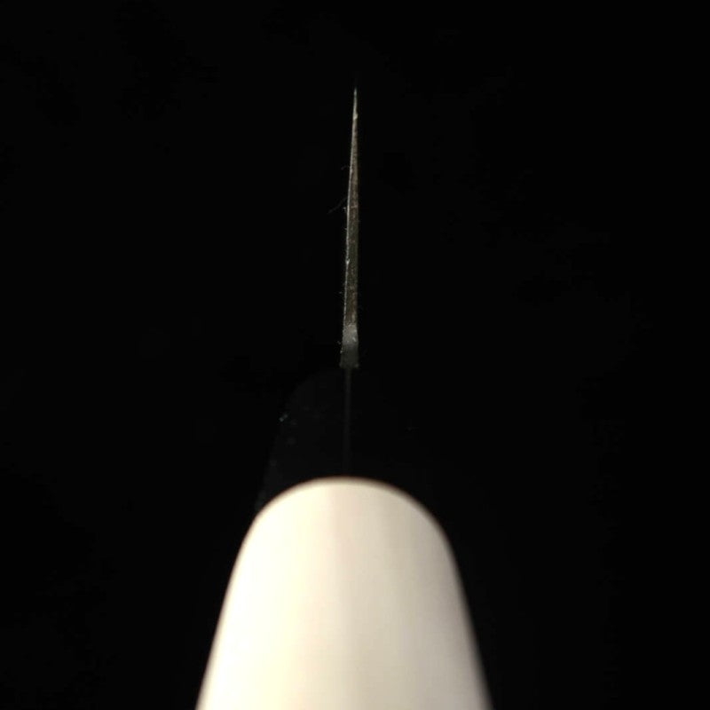 Hidari Yorimitsu Nakiri acier SK finition noire manche en magnolia (170 mm)