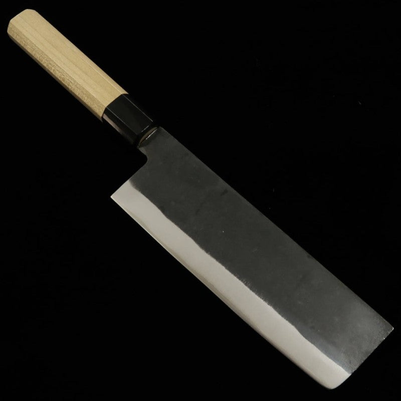 Nakiri MIURA, Aogami No. 1, Stainless Clad, Black (165mm) 