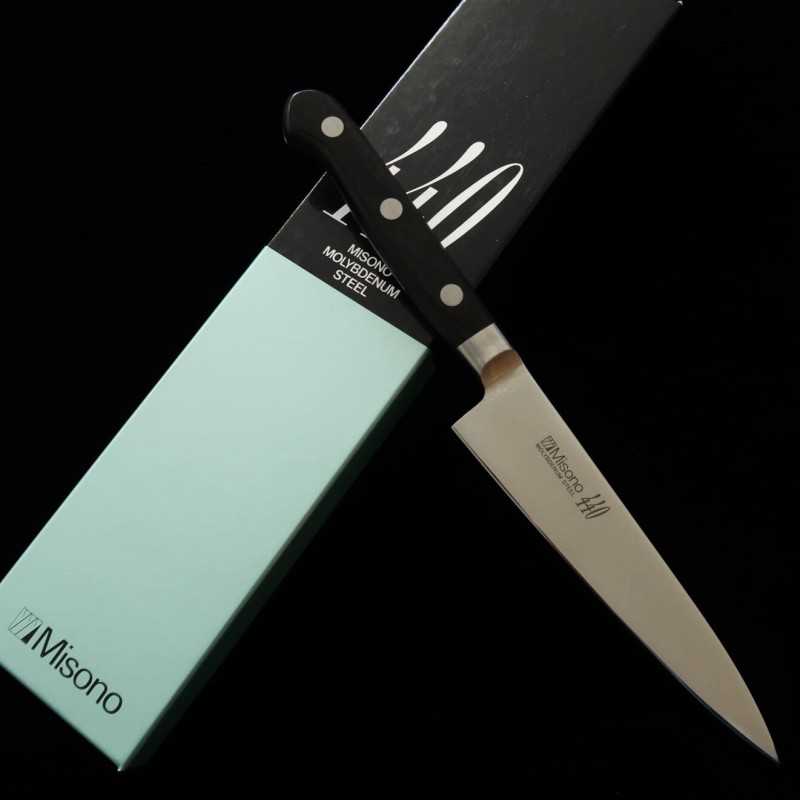 ミソノMISONO ペティ 440 黒積層合板 (120-150mm)
