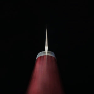 Miura MIURA Petty Aogami n°2, noyau en sandwich, manche vin (135 mm)