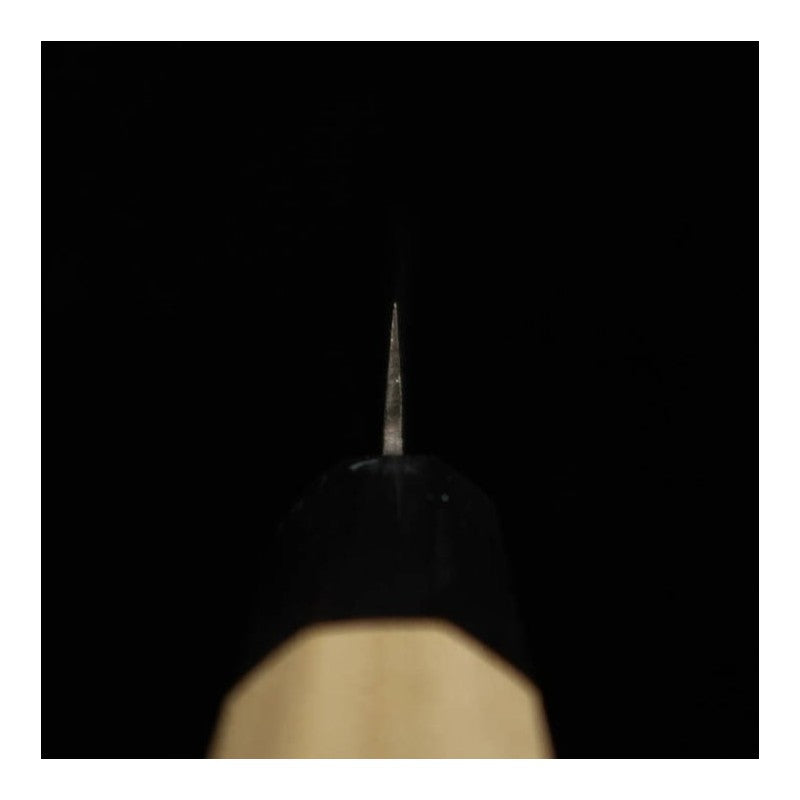 Petty MIURA Aogami No. 1  Acabamento Kurouchi Cabo Octogonal em Magnólia (150mm)