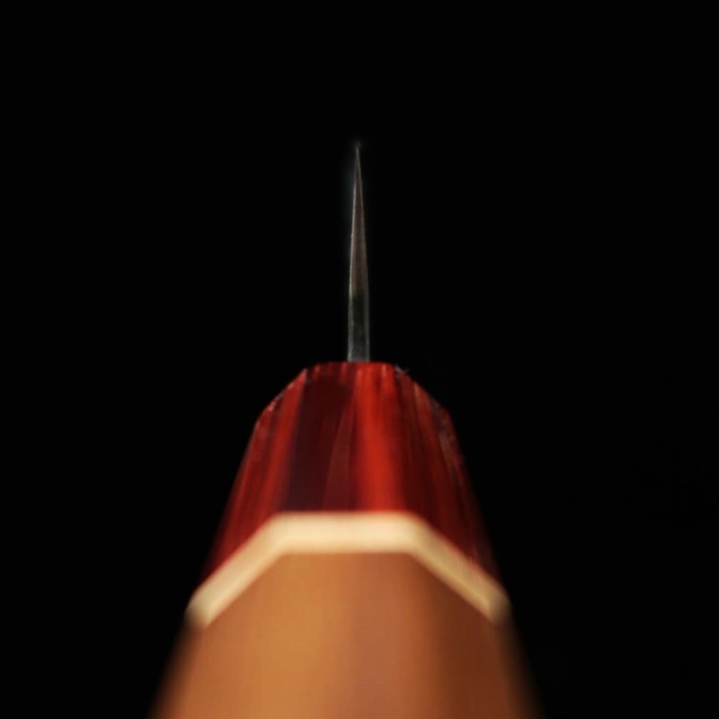 Miura Petty Murasame Aogami No. 2 Black Finish (135mm)